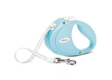 Flexi Puppy Retractable Leash (NEW) Pet Leashes Flexi Light Blue 