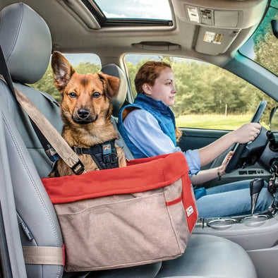 Kurgo Heather Dog Booster Seat Pet Carriers & Crates Kurgo 