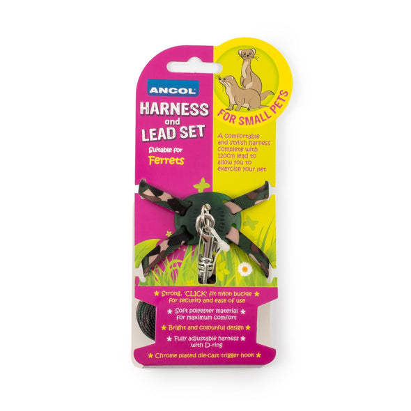 Adjustable Harness For Ferrets - Ancol Harness Ancol 