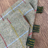 British Made Tweed Slip on Collar Bandana - Tweedmill neckerchief Travfurler Ltd Medium 