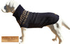 Canine & Co The Bailey Fair Isle Dog Jumper jumper Canine & Co Gold on Navy SD 1 