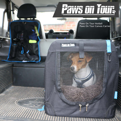 Canvas Pet Car Carrier - Ancol Paws On Tour Carrier Ancol 