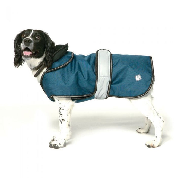 Danish Design 2 in 1 Dog Coat - Waterproof Coat Danish Design 25cm Blue 