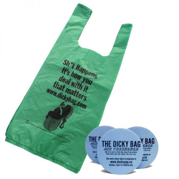 Dicky Bag Neoprene Portable Dog Waste Holder Pet Waste Disposal Systems & Tools Dicky Bag 