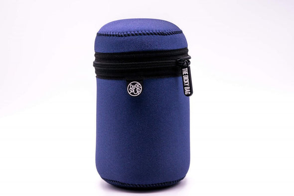 Dicky Bag Neoprene Portable Dog Waste Holder Pet Waste Disposal Systems & Tools Dicky Bag Extra Small Midnight Blue 