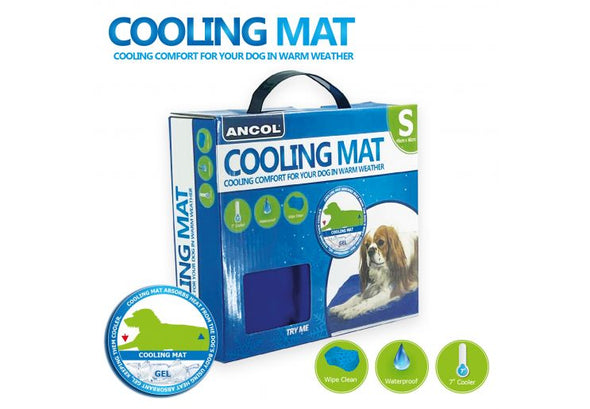 Dog & Cat Cooling Mat for Warm Weather Cooling Mat Ancol Small (45cm x 60cm) 