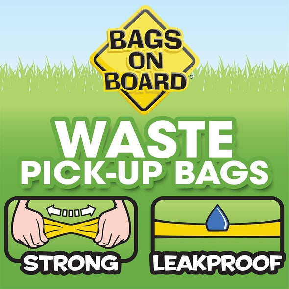 Dog Poop Pick-up Bags - Bags on Board Refills poo bags Hero Pet Brands 