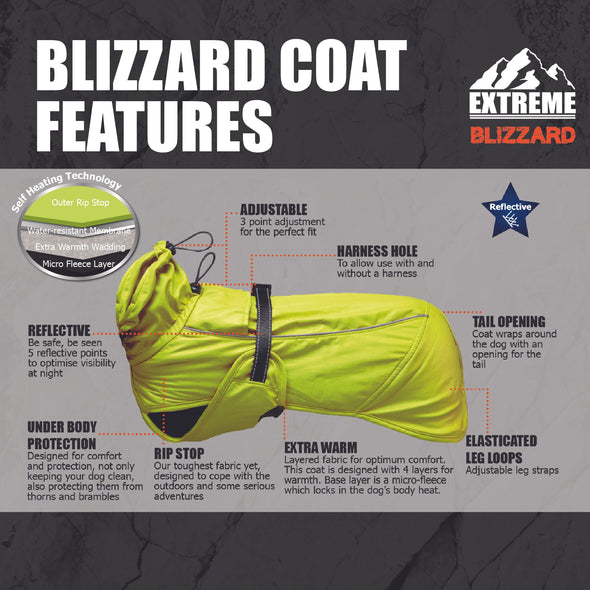 Extreme Blizzard Ancol Dog Coat Dog Apparel Ancol 