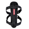 EzyDog Chest Plate Harness For Dogs + Seat Belt Loop Dog Harness Ezy Dog XXS Black 
