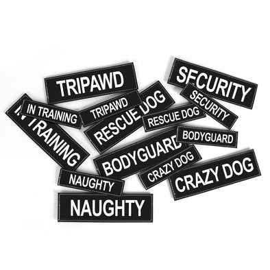 EzyDog Harness Labels & Patches Appliques & Patches Ezy Dog Small (fits Extra Small - Medium Harness) Naughty 