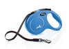 Flexi Retractable New Classic Pet Leash 3-8 M Retractable Leash Flexi XS (3 Meter) Blue Tape