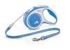 Flexi Retractable New Comfort Pet Leash 3-8 M Retractable Leash Flexi XS (3 Meter) Blue Cord