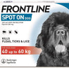 Frontline SPOT ON for Dogs Pet Flea & Tick Control Travfurler Extra Large Dogs (40-60kg) 3 Pack 