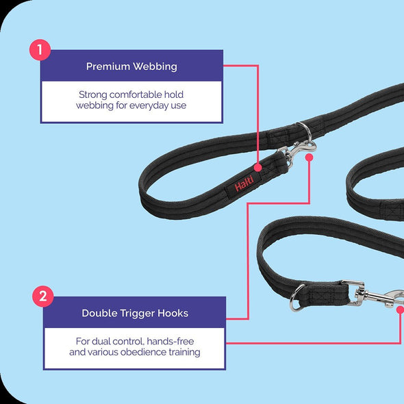 Halti Dog Training Lead Pet Collars & Harnesses Halti 