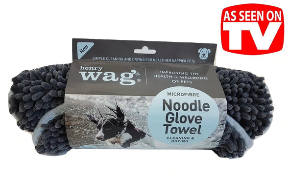 Henry Wag Noodle Glove Towel Bath Towels & Washcloths Henry Wag 