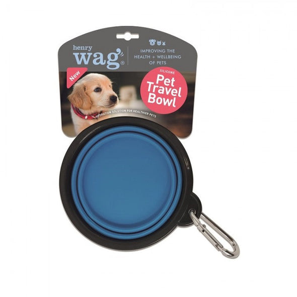 Henry Wag Travel Bowl Pet Bowls, Feeders & Waterers Henry Wag 350ml 