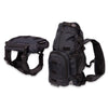 K9 Sport Sack Walk-On With Harness & Storage Pet Carriers & Crates K9 Sport Sack Extra Small Anthracite Black 