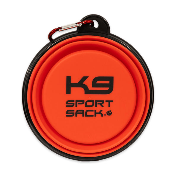 K9 Sport Saucer - Collapsible Dog Bowl Bowl K9 Sport Sack Red 