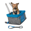 Kurgo Heather Dog Booster Seat Pet Carriers & Crates Kurgo Grey/Coastal Blue 