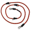 Long Paws Comfort Multi-Function Rope Training Lead Pet Leashes Long Paws Orange / Red 
