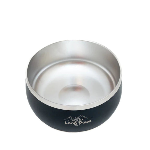 Long Paws Lunar Dog Bowl Pet Bowls, Feeders & Waterers Long Paws Black 