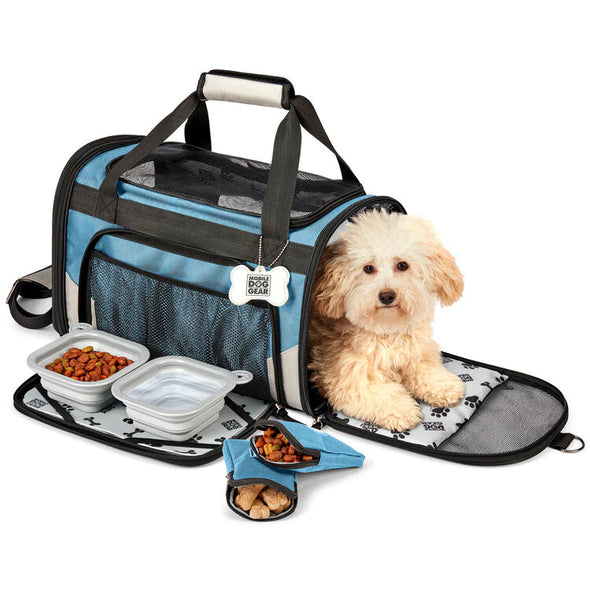 Mobile Dog Gear Pet Carrier Plus Pet Carriers & Crates Mobile Dog Gear Blue 