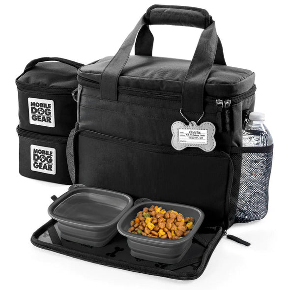 Mobile Dog Gear Week Away Tote Bag Lunch Boxes & Totes Mobile Dog Gear S/M Black 