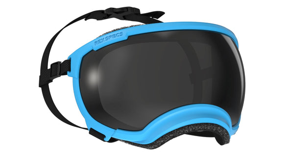 Rex Specs V2 Dog Goggles (NEW) Ski & Snowboard Goggles RexSpecs X-Large (V2) Neon Blue (Limited Edition) 