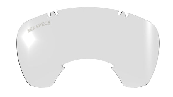 Rex Specs V2 Replacement Lenses (NEW) Ski & Snowboard Goggle Accessories RexSpecs Small-Wide (Original) Clear - Single 