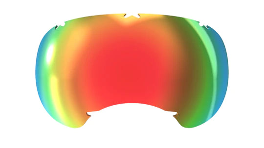 Rex Specs V2 Replacement Lenses Ski & Snowboard Goggle Accessories RexSpecs X-Large Red Mirror - Single 