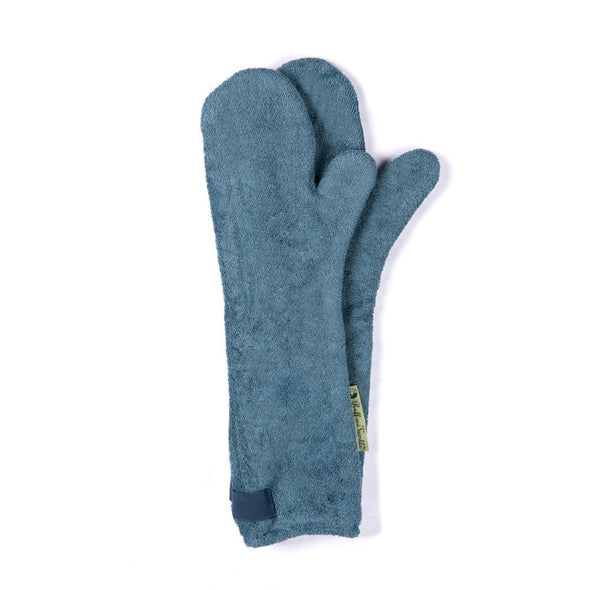 Ruff & Tumble Dog Drying Mitts - For Legs & Paws Drying Mitts Ruff and Tumble Sandringham Blue 
