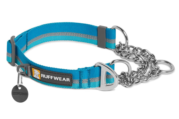 Ruffwear Chain Reaction Martingale Dog Collar Pet Collars & Harnesses Ruffwear 11"-14" (28-36 cm) Blue Dusk 