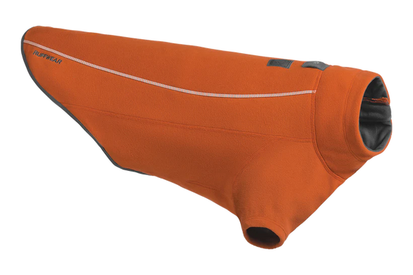 Ruffwear Climate Changer Dog Fleece Sweater Dog Apparel Ruffwear XXSmall 13-17 in (33-43 cm) Canyonlands Orange 