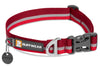 Ruffwear Crag Reflective Dog Collar Pet Collars & Harnesses Ruffwear 11"-14" Cindercone Red 