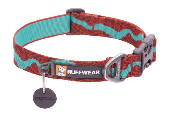 Ruffwear Flat Out Dog Collar Pet Collars & Harnesses Ruffwear 11"-14" (28 - 36 mm) Colorado River 