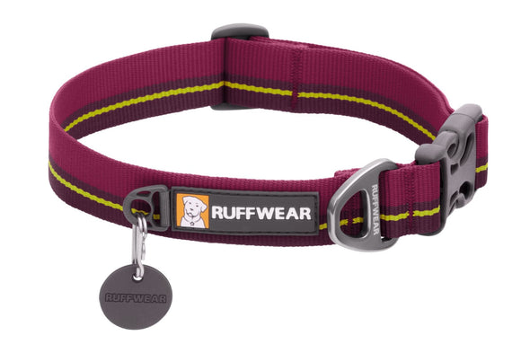 Ruffwear Flat Out Dog Collar Pet Collars & Harnesses Ruffwear 11"-14" (28 - 36 mm) Wildflower Horizon 