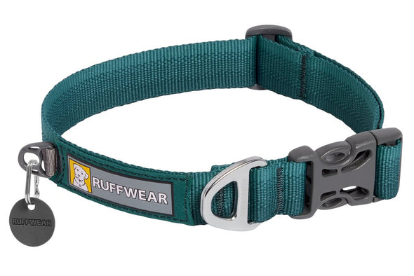 Ruffwear Front Range Dog Collar Pet Collars & Harnesses Ruffwear 11"-14" Tumalo Teal 