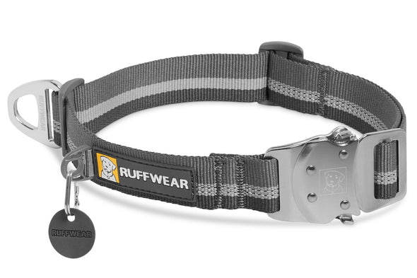 Ruffwear Top Rope Collar Pet Collars & Harnesses Ruffwear 11"-14" (28-36cm) Granite Gray 