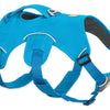 Ruffwear Webmaster Dog Hiking Harness with Handle Pet Collars & Harnesses Ruffwear XXSmall Blue Dusk 