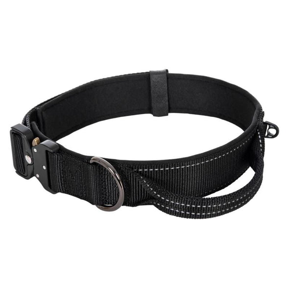 Rukka Mission Dog Collar With Handle Pet Collars & Harnesses Rukka S Black 