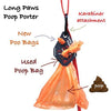 Travel Poop Porter poo bags Long Paws 