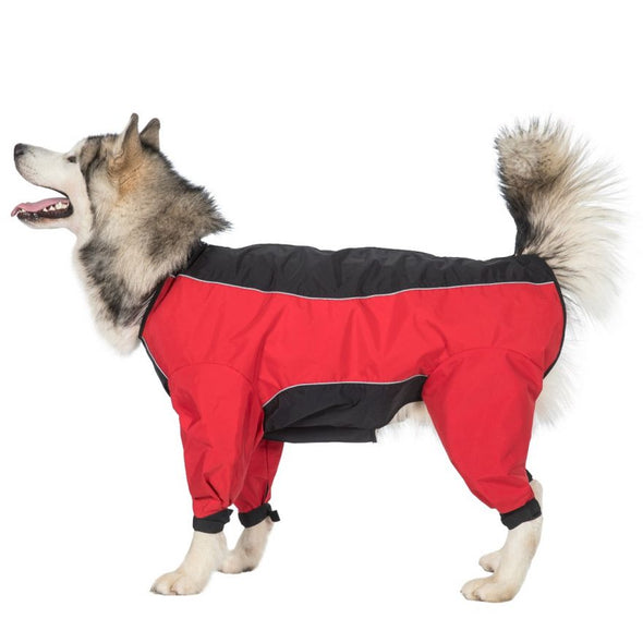 Trespaws Tia Windproof Dog Coat With Leg Covers Dog Apparel Trespaws XL 